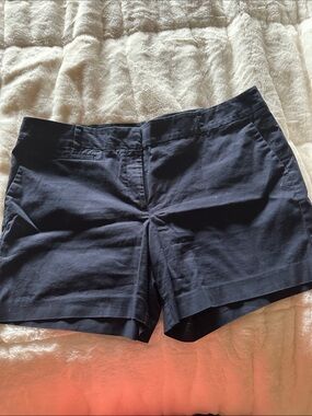 Ann Taylor 5” inseam Navy Tailored Shorts